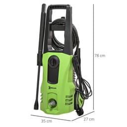 image-DURHAND High-Performance Power Washer 1800W, 150 Bar, 510 L/h, for Garden, Car