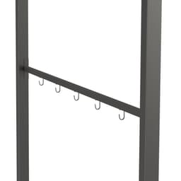 image-Outsunny 2.2 x 1.5 m BBQ Gazebo Tent Sun Shade with Canopy and 10 Hooks, Beige