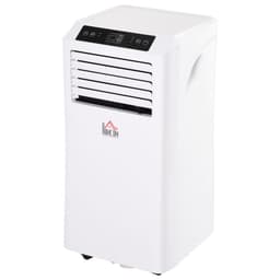 image-HOMCOM Mobile Air Conditioner W/ RC Cooling Sleeping Mode Portable White 1080W