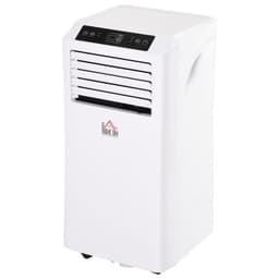 image-HOMCOM Mobile Air Conditioner W/ RC Cooling Sleeping Mode Portable White 1080W