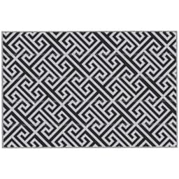 image-Outsunny 182x274cm Reversible Outdoor Rug Portable Plastic Straw RV Camping Mat