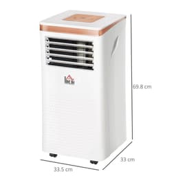 image-HOMCOM 10000 BTU Portable Air Conditioner 4 Modes LED Display Timer Home Office