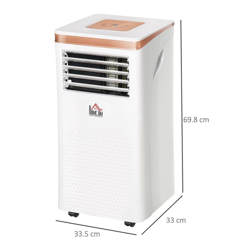 image-HOMCOM 10000 BTU Portable Air Conditioner 4 Modes LED Display Timer Home Office