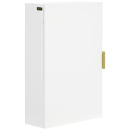 image-kleankin Bathroom Wall Cabinet with Adjustable Shelves for Hallway, Living Room