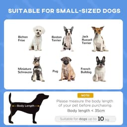 image-PawHut 61cm Elevated Dog Bed Cooling Raised Pet Cot UV Protection Canopy Blue