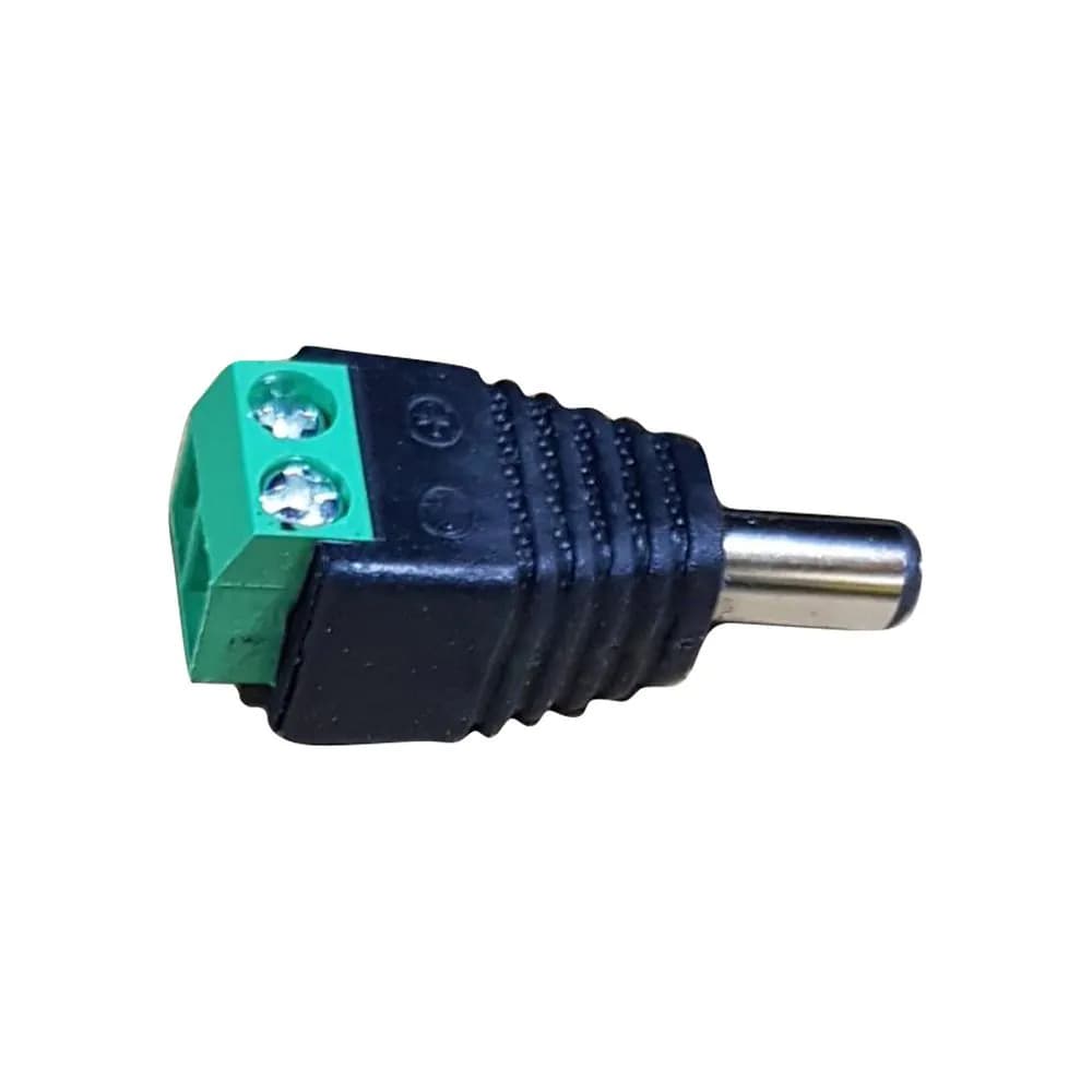 image-DC Power Connector Male Jack Connector Plug Adapter for CCTV Camera LED Strip Light