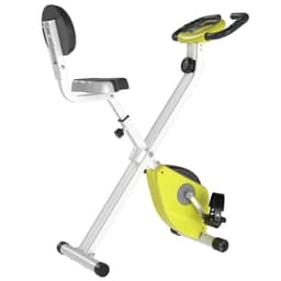 image-Magnetic Resistance Exercise Bike Foldable LCD Adjustable Seat Yellow