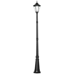 image-2.4m Garden Lamp Post Light LED Solar Powered Patio Path Lighting Lamp