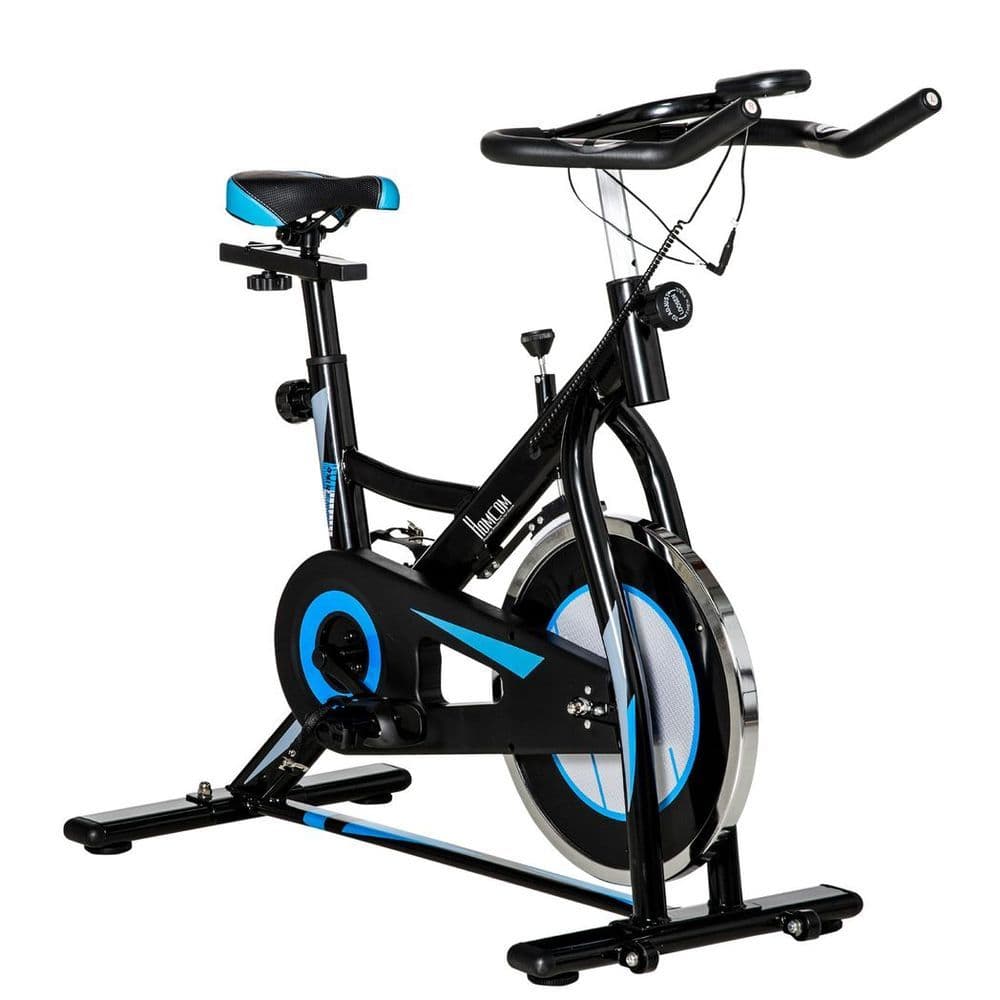 image-8kg Flywheel Stationary Exercise Bike Indoor Cycling Cardio Workout Bike