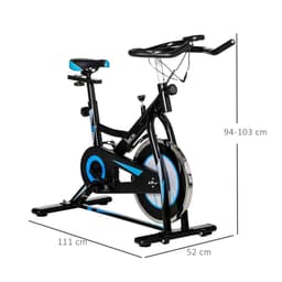 image-8kg Flywheel Stationary Exercise Bike Indoor Cycling Cardio Workout Bike