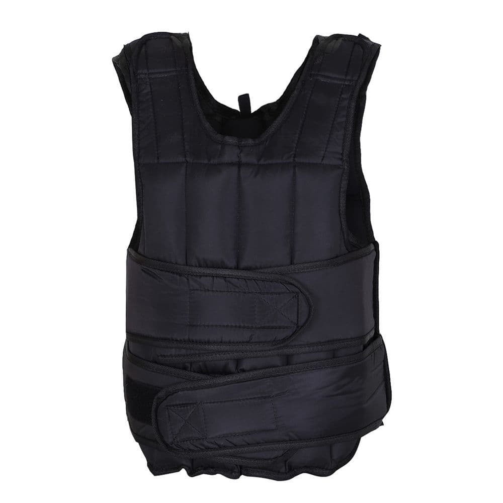 image-10KGS Adjustable Weight Vest Running Gym Training Weight Loss, Black