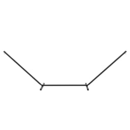 image-3.6m Long Metal Hammock Stand Frame Replacement Garden Outdoor Patio