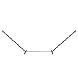 image-3.6m Long Metal Hammock Stand Frame Replacement Garden Outdoor Patio