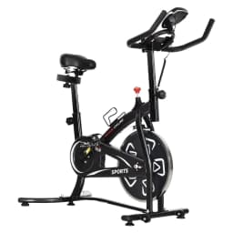 image-Exercise Training Bike Indoor Cycling Bicycle Trainer LCD Monitor