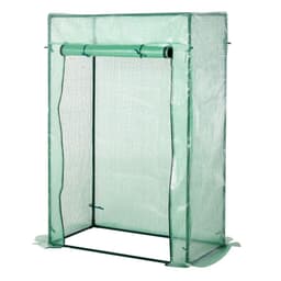 image-100 x 50 x 150cm Greenhouse w/ Zipper Roll-up Door Outdoor Green