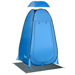 image-Camping Shower Tent w/ Pop Up Design, Outdoor Dressing Changing Room