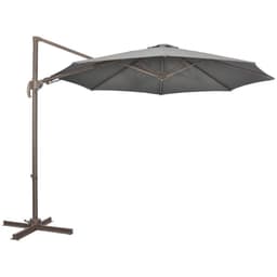 image-3(m) Cantilever Parasol 360� Rotation Roma Umbrella with Tilt Grey