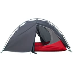 image-Camping Tent Compact 2 Man Dome Tent for Hiking Garden Dark Grey