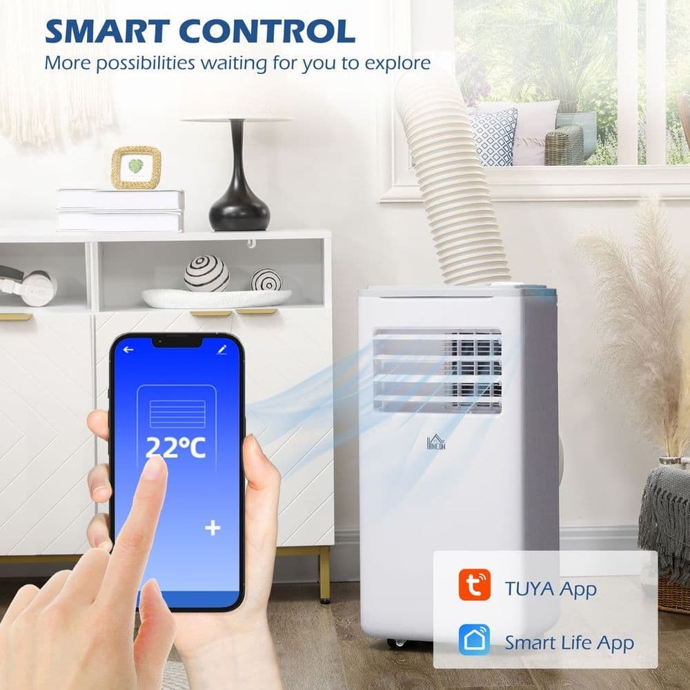 image-9,000 BTU Portable Air Conditioner Unit with WiFi Smart App, 20m�