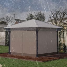 image-3 x 3 (m) Gazebo Protective Cover, Waterproof Cover for Canopy, Tent