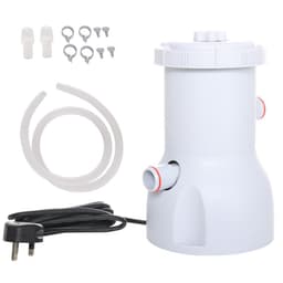 image-Swimming Pool Filter Pump with Cartridge for 13'-15' Above Ground Pools