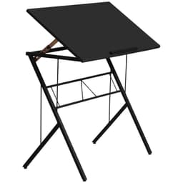 image-Vinsetto Adjustable Laptop Stand Tilt Writing Desk Workstation w/ Stopper