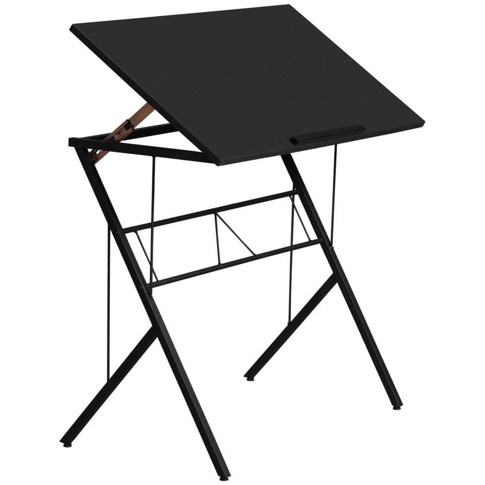 image-Vinsetto Adjustable Laptop Stand Tilt Writing Desk Workstation w/ Stopper