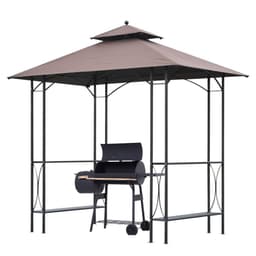 image-2.5x1.5m BBQ Tent Canopy Patio Outdoor Awning Gazebo Party Sun Shelter