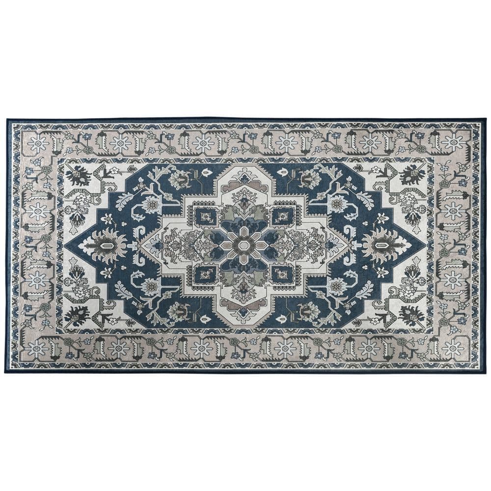 image-Area Rugs for Living Room Bedroom, Vintage Large Carpet, 80x150 cm