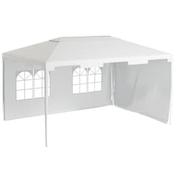image-3 x 4 m Garden Gazebo Outdoor Canopy Marquee Party Tent White