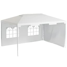 image-3 x 4 m Garden Gazebo Outdoor Canopy Marquee Party Tent White