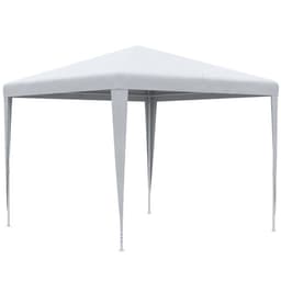 image-Garden Gazebo Marquee Party Tent Wedding Canopy Patio White 2.7 x 2.7m