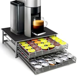 image-Vinsani Coffee Pod Double Drawer 1010373