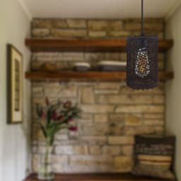 image-Single Natural Wicker Rattan Ceiling Pendant Light Shade E27 Base Adjustable cord Handmade Pendant Lighting Fixture