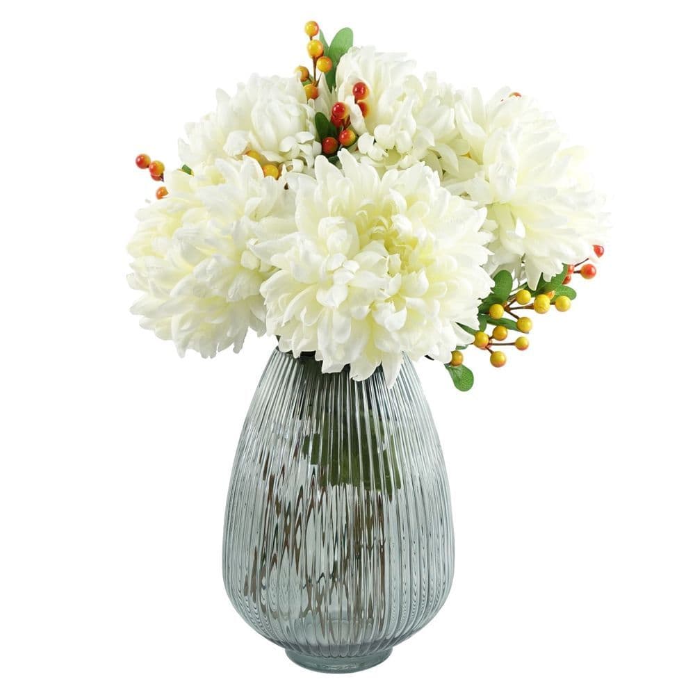 image-75cm Extra Large Reflex Chrysanthemum - White