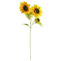 image-Pack of 6 x 88cm Yellow Artificial Sunflower - 18 heads