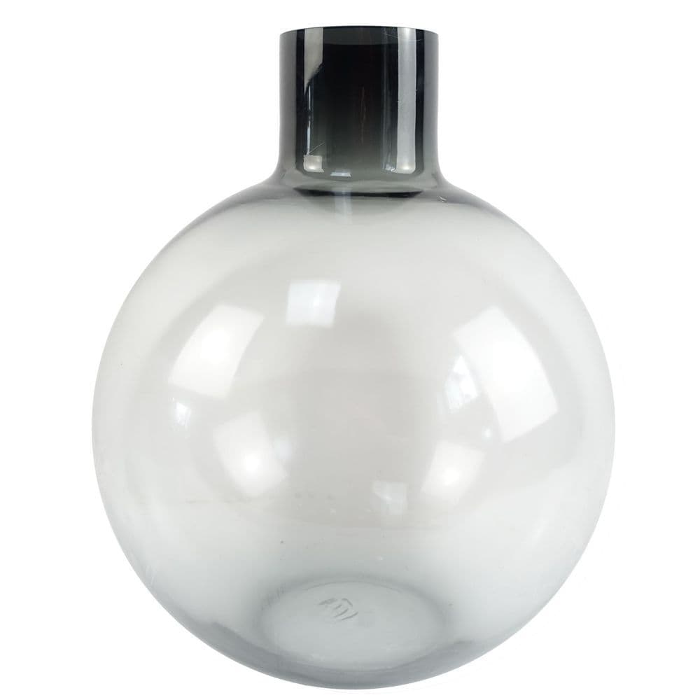 image-100cm Yellow Chrysanthemum Glass Ball Vase