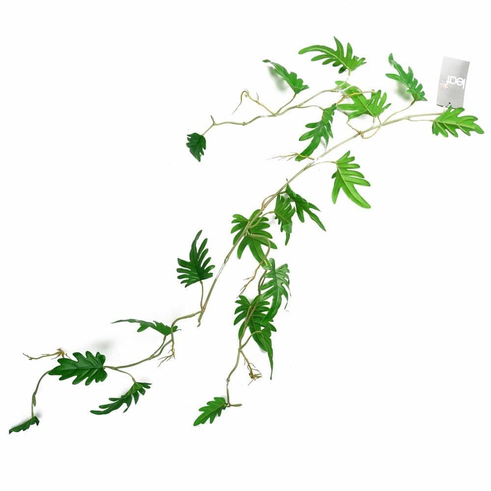 image-100cm Artificial Trailing Hanging Philodendron Small Leaf Plant Realistic