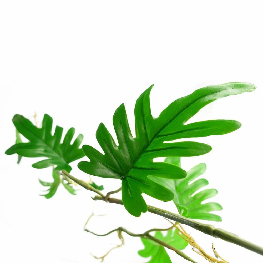 image-100cm Artificial Trailing Hanging Philodendron Small Leaf Plant Realistic