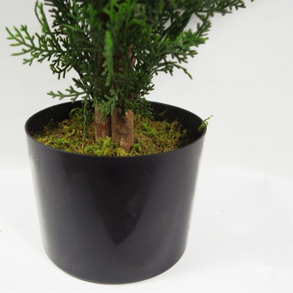 image-90cm Artificial Cypress Topiary