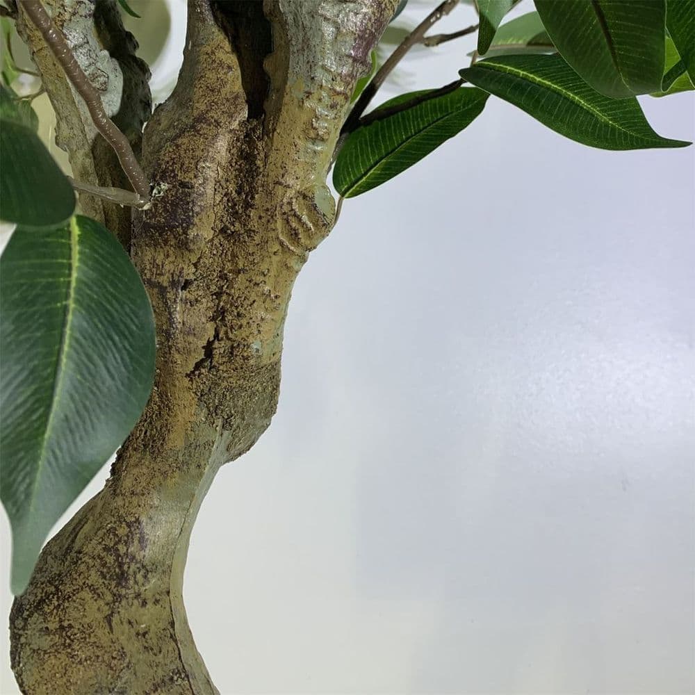 image-100cm Leaf Realistic Artificial Ficus Tree / Plant Bush Ficus