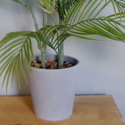 image-90cm Artificial Palm Tree Potted in Decorative Planter