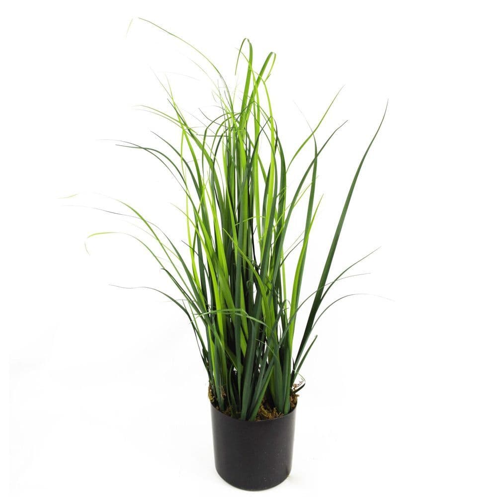 image-60cm Artificial Grass Plant Lemongrass