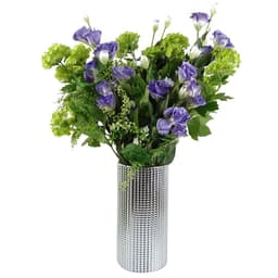 image-Pack of 6 x 85cm Artificial Green Foliage Spray