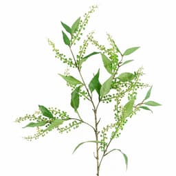image-Pack of 6 x 85cm Artificial Green Foliage Spray