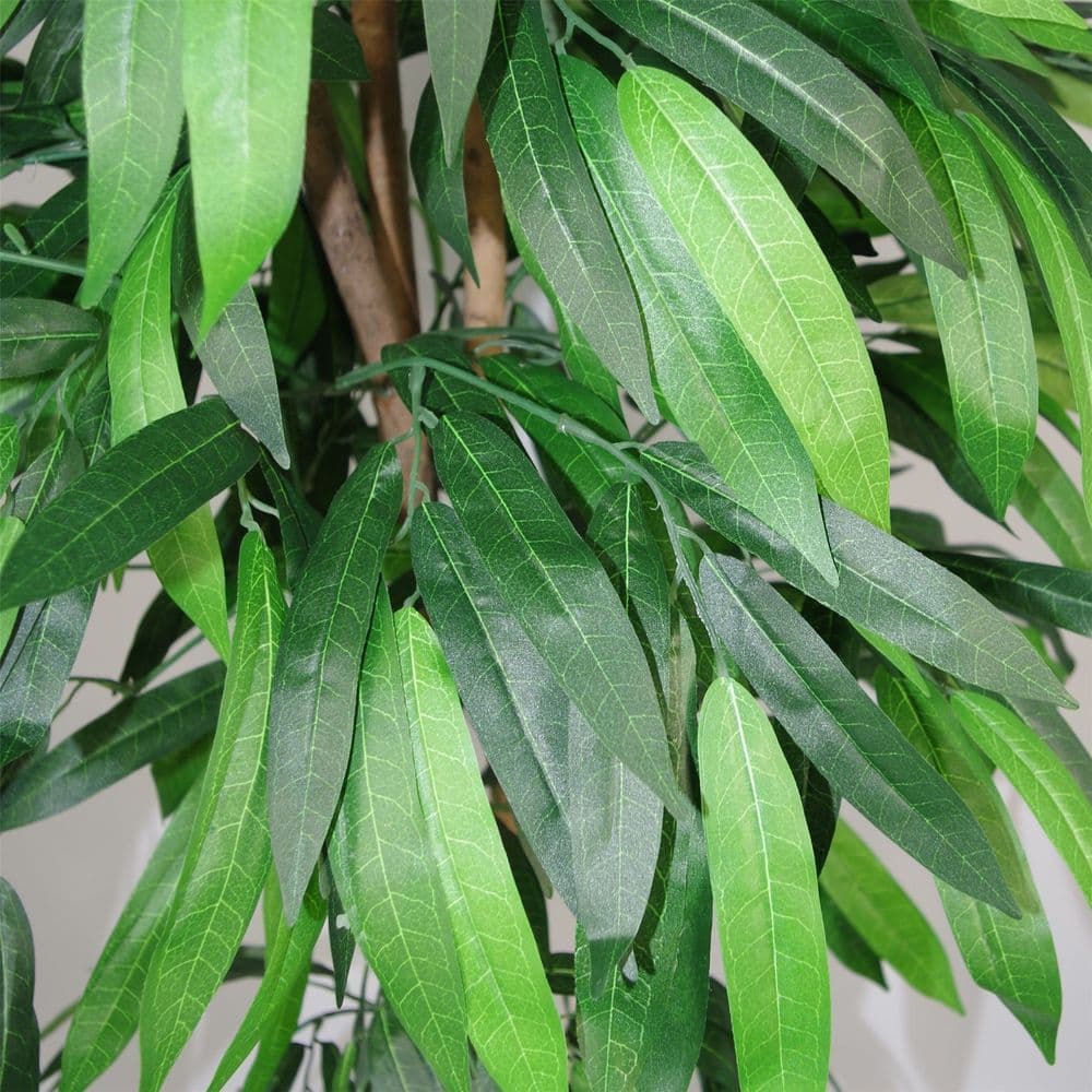 image-80cm Tall Large Artificial Mango Tree Plant