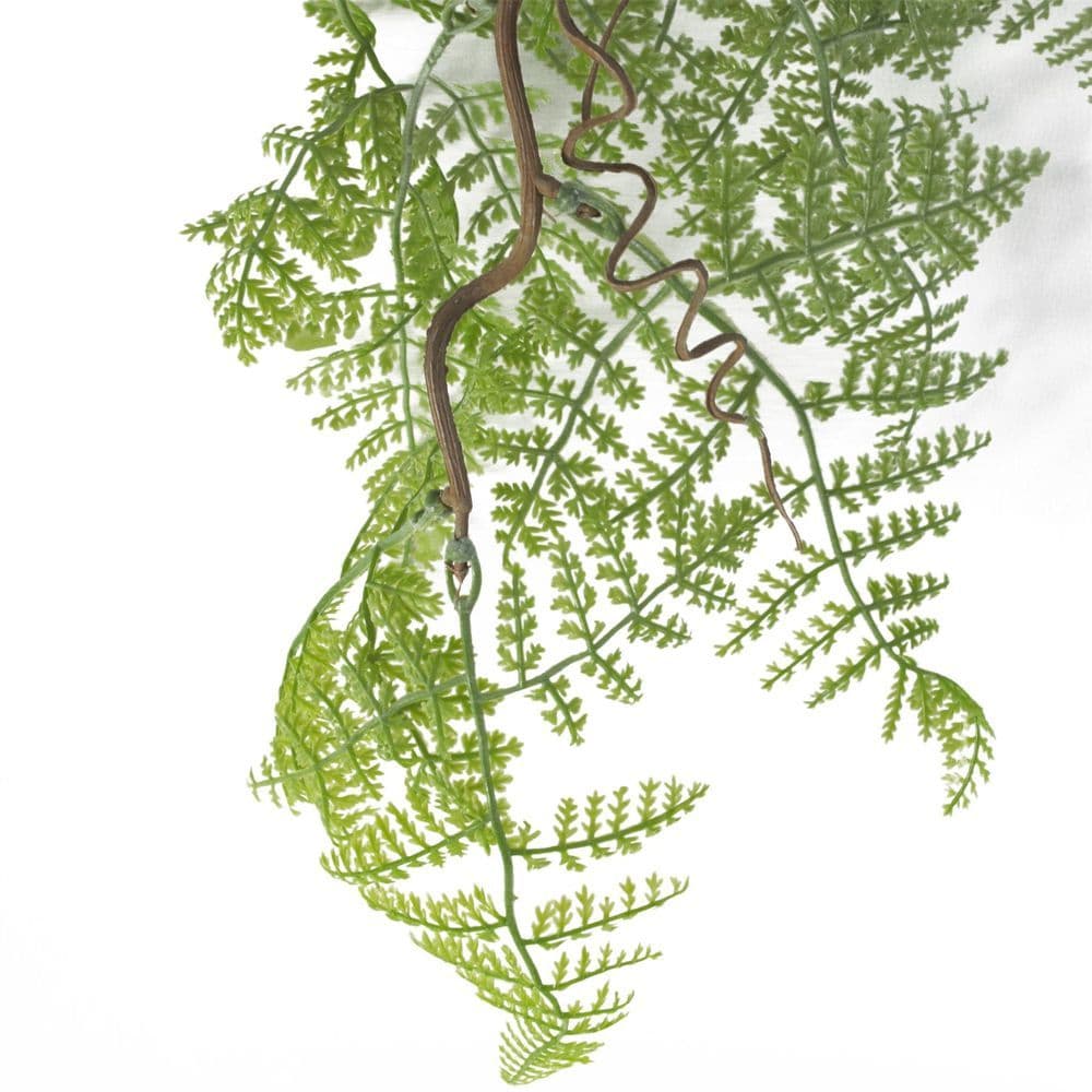 image-100cm Artificial Hanging Maidenhair Fern Plant Light Green