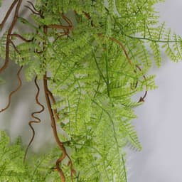 image-100cm Artificial Hanging Maidenhair Fern Plant Light Green