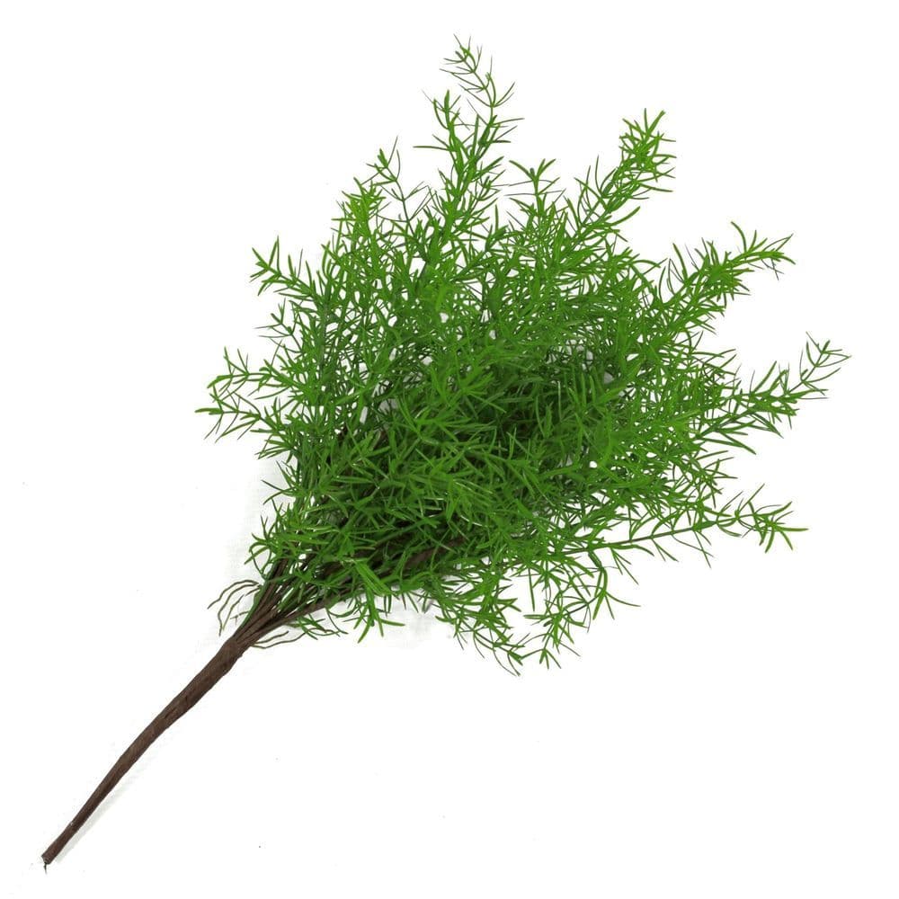 image-6 x 45cm Artificial Asparagus Fern Plant