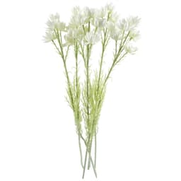 image-Pack of 6 x 60cm White Starflower Stem - 30 Flowers